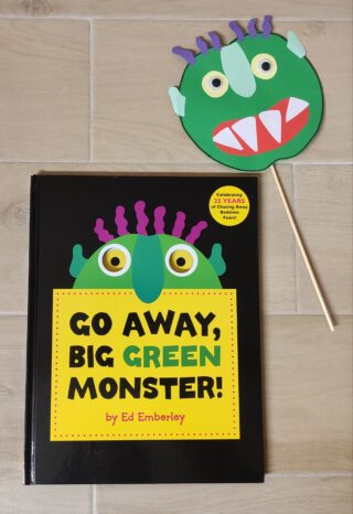 go away, big green monster